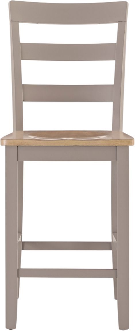 Signature Design by Ashley® Harperfeld Gray/Natural Bar Stool-2