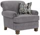 Flexsteel® Bay Bridge Gray Charcoal Chair-0