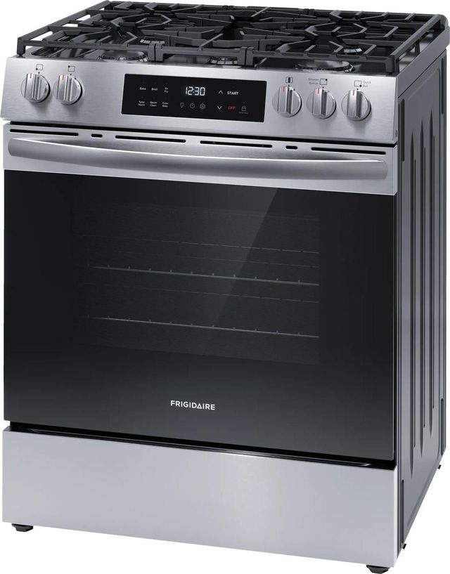 Frigidaire® 30'' Stainless Steel Slide-in Gas Range with Air Fry-3