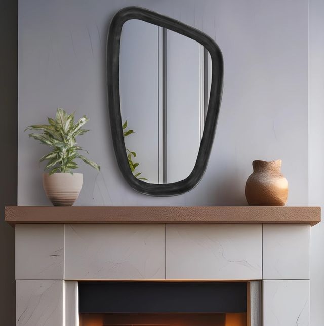 Meridian Furniture Auberge Black 39" Mirror-4