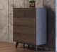 VIG Furniture Modrest Daisy Brass/Brown Chest-3