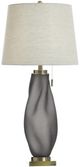 Stylecraft Izmir Smoke Table Lamp-0