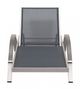 Zuo® Megapolis Silver Set of 2 Chaise Lounge-2