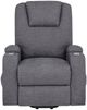 Coaster® Louie Gray Upholstered Power Reclining Chair Lift and Massage-1