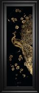 Classy Living Jennifer Goldberger Gilded Peacock Triptych I Wall Art-0