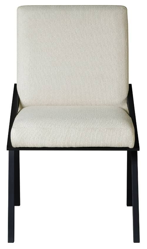 Homelegance® Rochelle Cream Dining Side Chair-2
