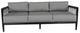 CabanaCoast® Customizable Tate Aluminum/Natural Fiber Outdoor Sofa-1