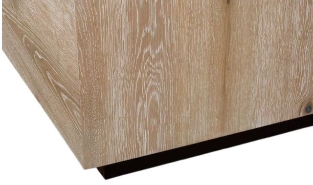 Bassett® Furniture Cascade Boardwalk Oak Rectangle Cocktail Table-4