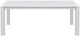 Intercon Alexa White Aluminum/Stone Outdoor Dining Table-2