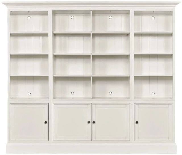 Hammary® Structures White Quad Display Bookcase-0