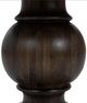 Classic Home Brookside Cocoa Brown Round Dining Table-3