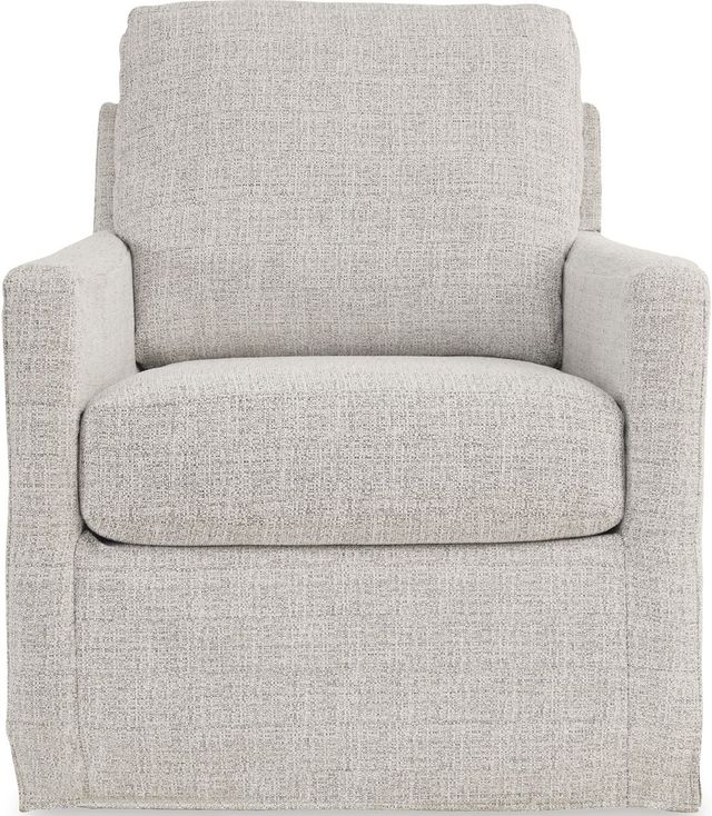 Signature Design by Ashley® Nenana Stone Swivel Glider Chair-2