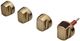 Wolf® Brushed Brass Knobs-0