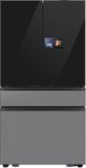 Samsung Bespoke 36" 22.5 Cu. Ft. Charcoal Glass and Stainless Steel Counter Depth French Door Refrigerator with AI Home & AI Vision Inside™-0