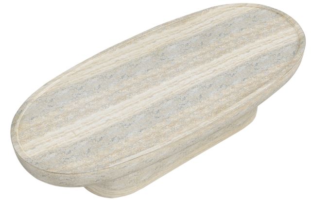 Meridian Furniture Tivoli Travertine Indoor/Outdoor Coffee Table-4
