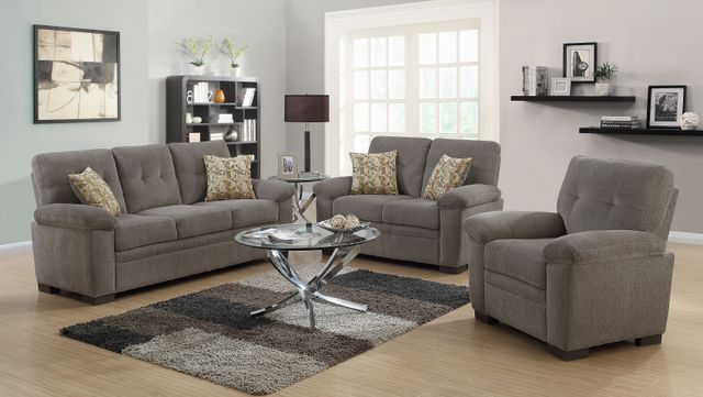 Coaster® Fairbairn Oatmeal Chair-3