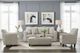 Fusion Furniture Wowza Bynum Sand Cocktail Ottoman-1