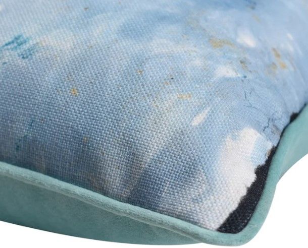 Stylecraft Austin Allen James Ocean Blues Square Throw Pillow-3