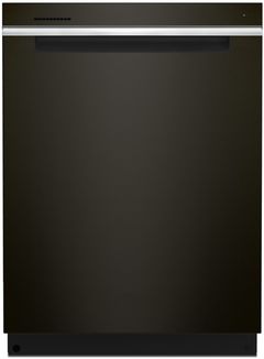 Whirlpool 24" Fingerprint Resistant Black Stainless Steel Top Control Built In Dishwasher