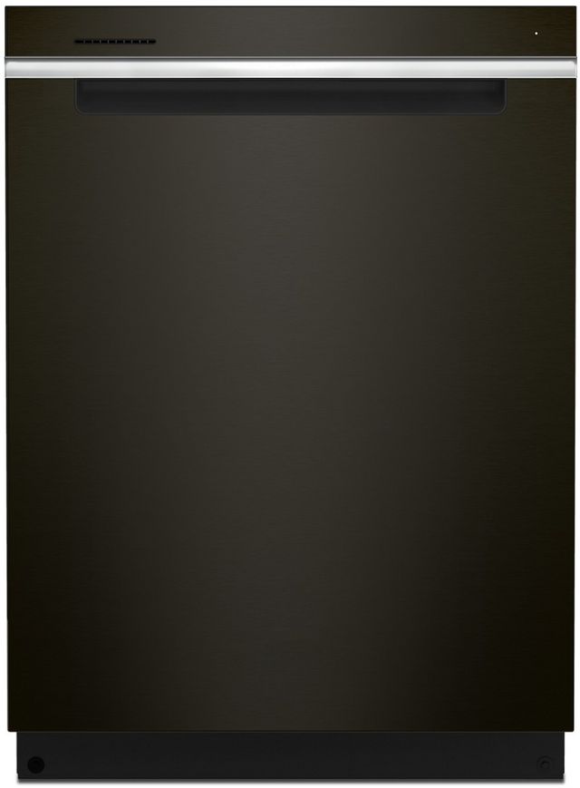 Whirlpool 24" Fingerprint Resistant Black Stainless Steel Top Control Built In Dishwasher
