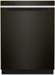 Whirlpool 24" Fingerprint Resistant Black Stainless Steel Top Control Built In Dishwasher-0