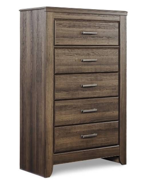 Signature Design by Ashley® Juararo 4-Piece Dark Brown King Panel Bed Set-4