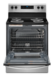 Whirlpool® 30" Stainless Steel Freestanding Electric Range-1