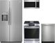 Frigidaire Gallery® 4 Piece Stainless Steel Gas Kitchen Package-0