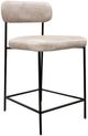 International Furniture Direct Salamanca Marfil Upholstered Counter Stool-0