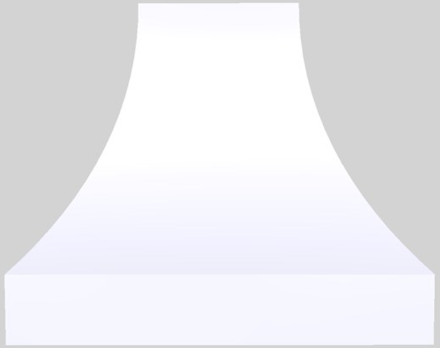 Vent-A-Hood® Designer Series 36" White Island Range Hood-0