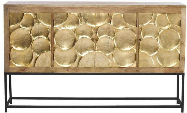 Jaipur Furniture Capiz Refinement Brown Sideboard-1