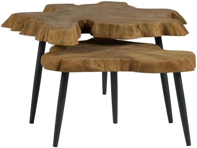 Universal Explore Home™ Oasis Driftwood Nesting Table-3