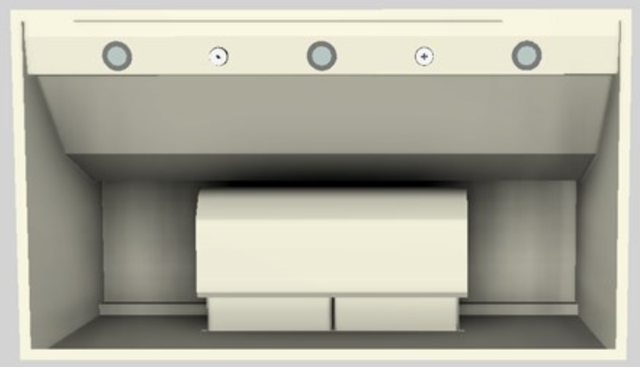 Vent-A-Hood® 42" Biscuit Wall Mounted Range Hood-3