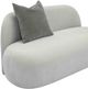 TOV Furniture Carraway Light Gray Loveseat-5
