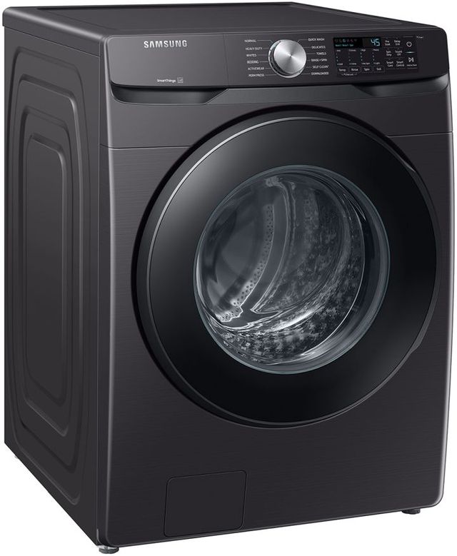 Samsung 5.1 Cu. Ft. Brushed Black Front Load Washer -3