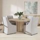 Classic Home Tiber Cream Washed Dining Table-1