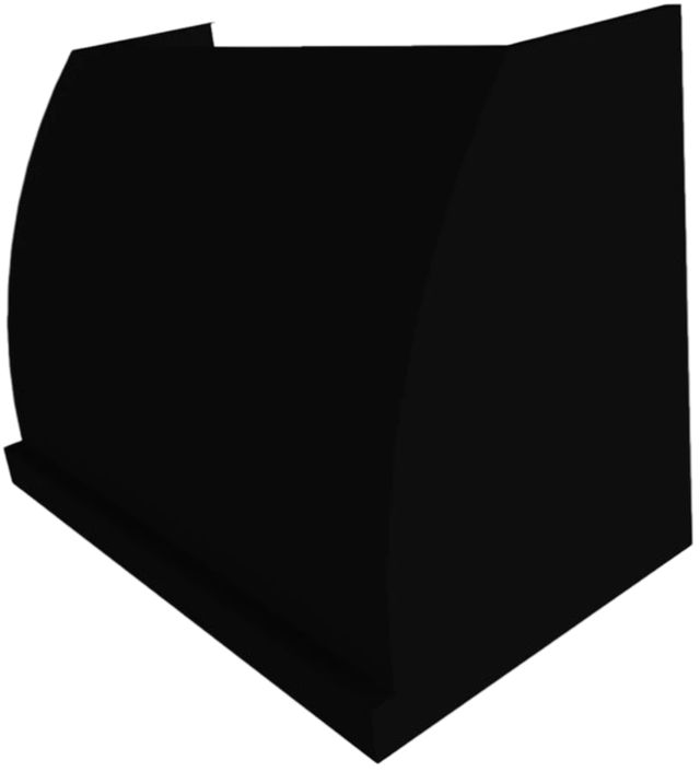 Vent-A-Hood® 42" Black Wall Mounted Range Hood-1