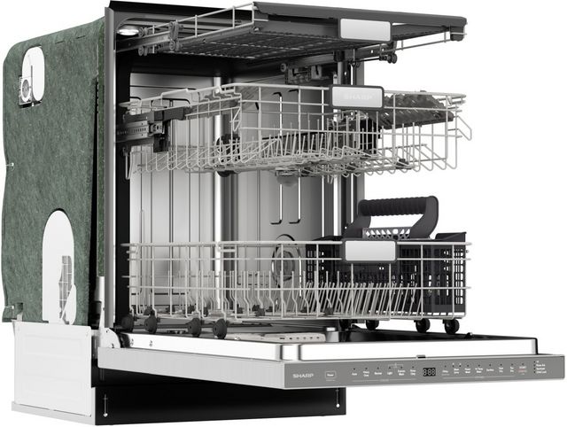 Sharp® 24" Stainless Steel Built In Dishwasher-17