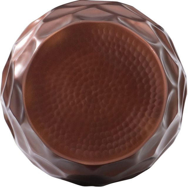 Powell® Soleil Antique Copper Side Table-1