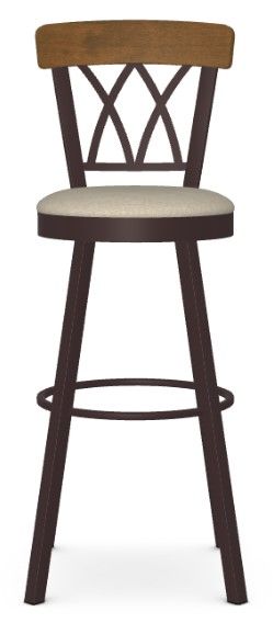 Amisco Customizable Brittany Spectator Stool-1