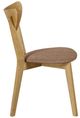Coaster® Elowen 2-Piece Light Walnut/Brown Dining Side Chair Set-2