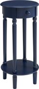 Elements International Nico Blue Side Table-0