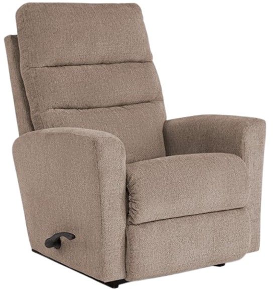 La-Z-Boy® Liam Fawn Manual Rocking Recliner-0