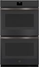 GE® 30" Black Slate Electric Built In Double Oven-0