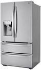 LG 36 in. 22.0 Cu. Ft. Stainless Steel Counter Depth French Door Refrigerator-2
