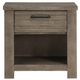 Mazin Furniture Longview Gray Nightstand-1