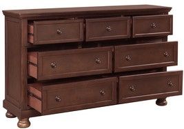 Mazin Furniture Begonia Cherry Brown Dresser-1