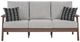 Signature Design by Ashley® Emmeline Beige/Brown Fabric/Polyethylene Outdoor Sofa-1