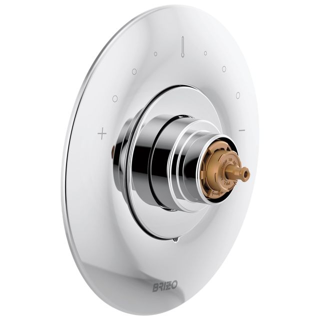 Brizo Odin® Polished Chrome Sensori Thermostatic Valve Trim - Less Handle-0