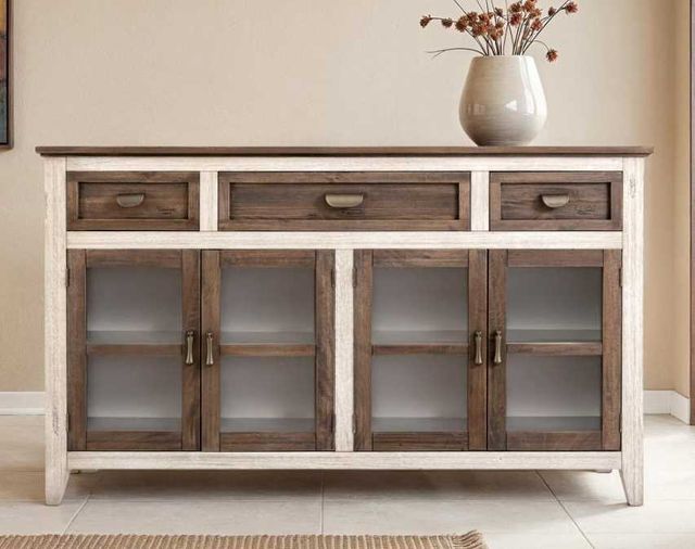 International Furniture Direct Sahara Brown Console-1